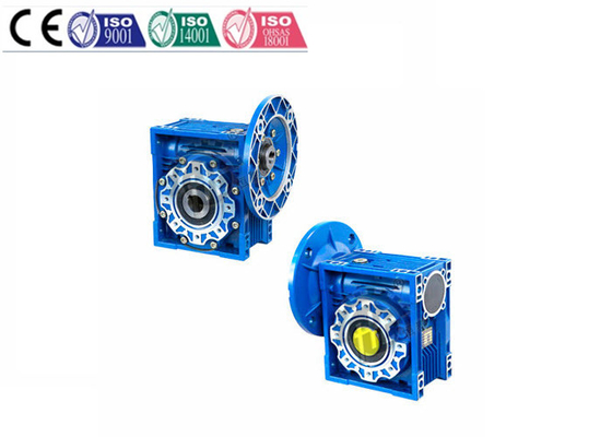Motor Worm Flange Mounted Gearbox , Worm Gear Speed Reducer Low Noise