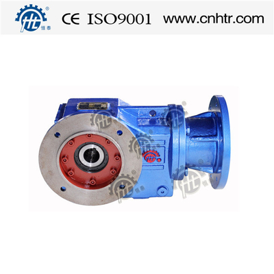 HKAF Flange Mounted Bevel Gear Reducer / Helical Bevel Reduction Gearbox For Conveyor Belt
