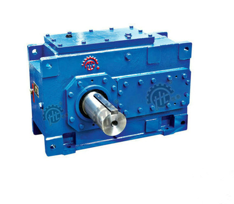 Foot Mounted Parallel Shaft Helical Gear Reducer Industry With Iron Casting Housing Material